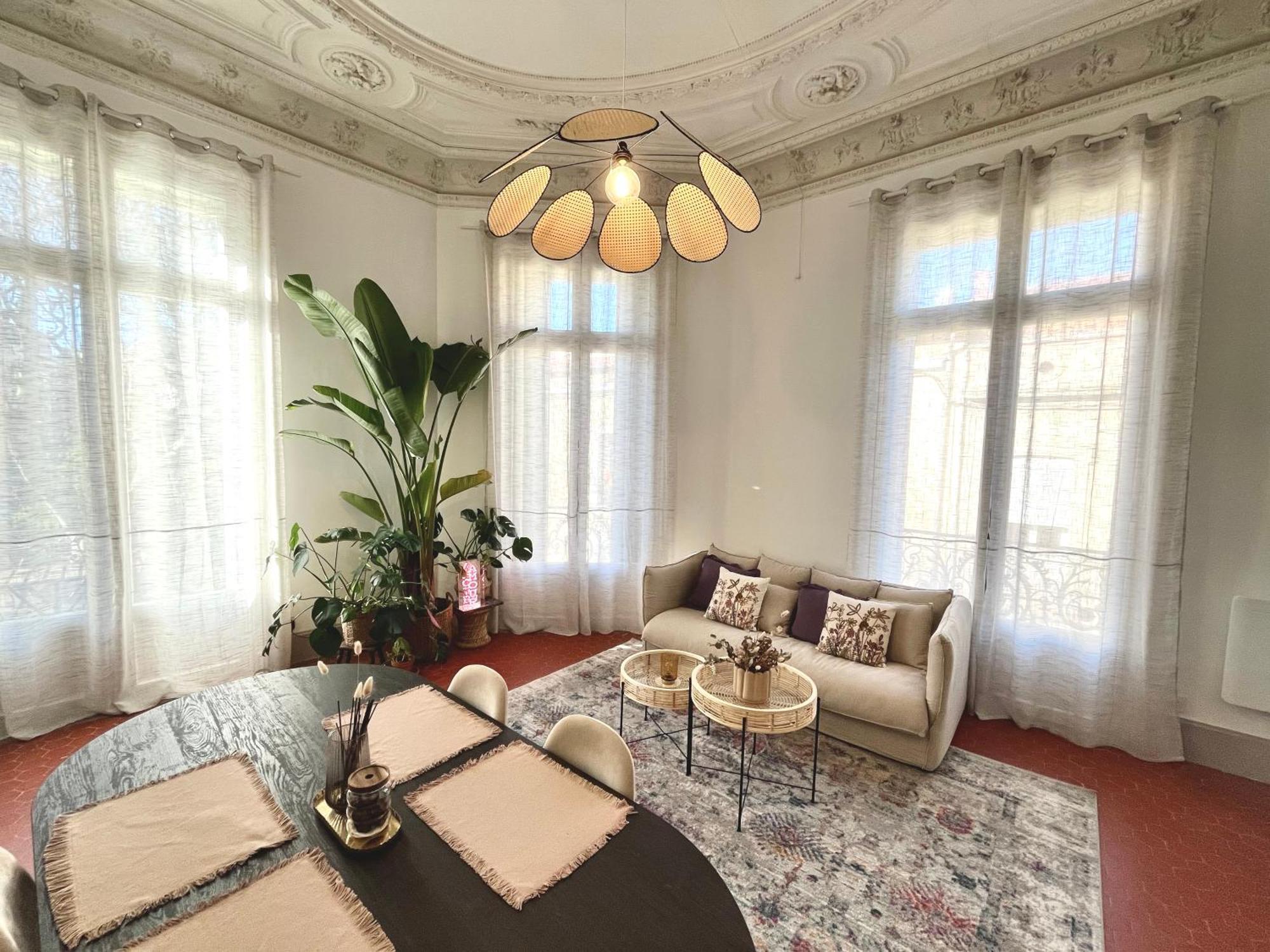 L'Echappee Setoise - Appartement Haussmannien - Localisation Exceptionnelle - Proche Canal Sète Extérieur photo